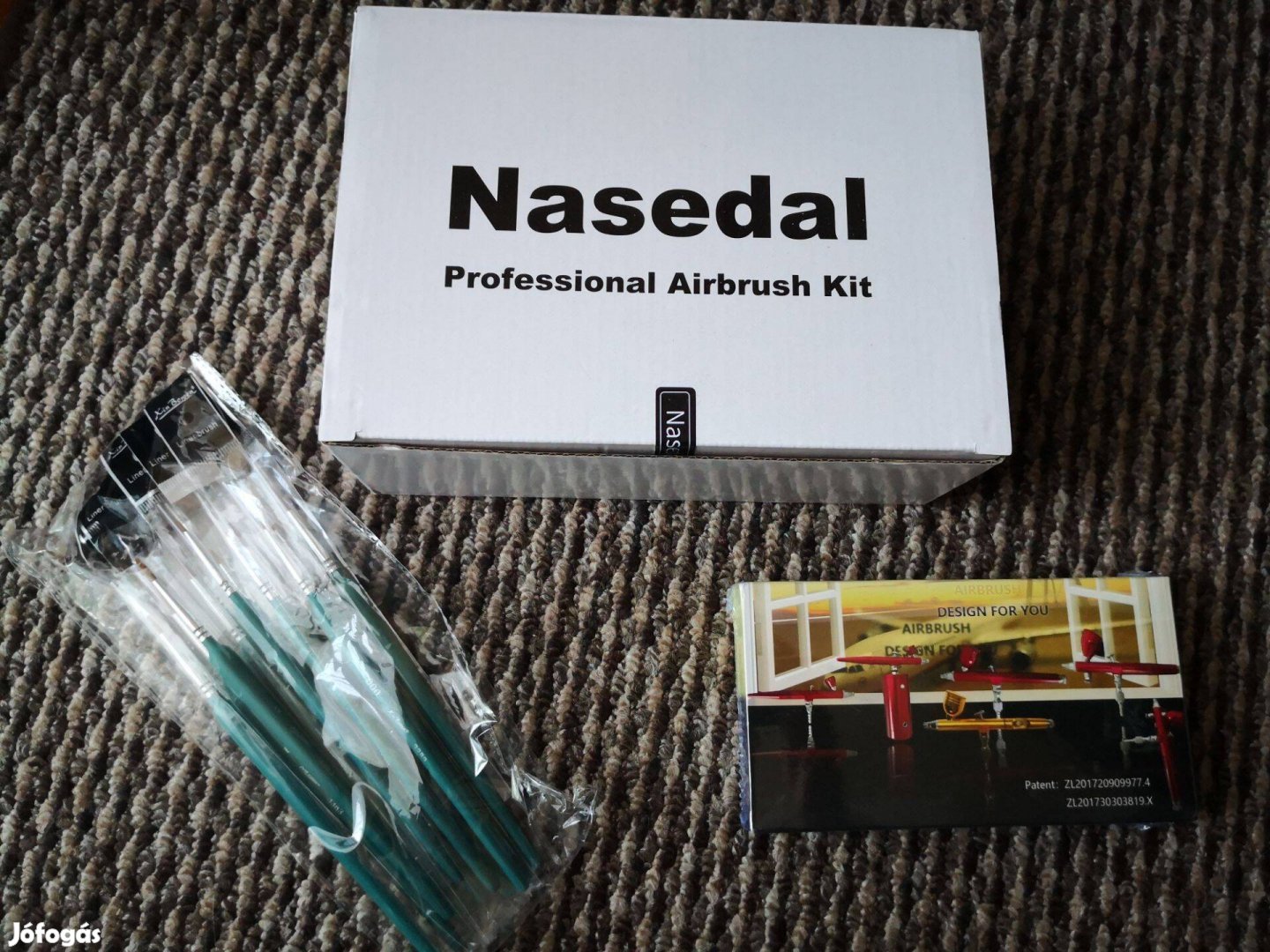 Nasedal NT-19 Airbrush kompresszor készlet, 19B-5