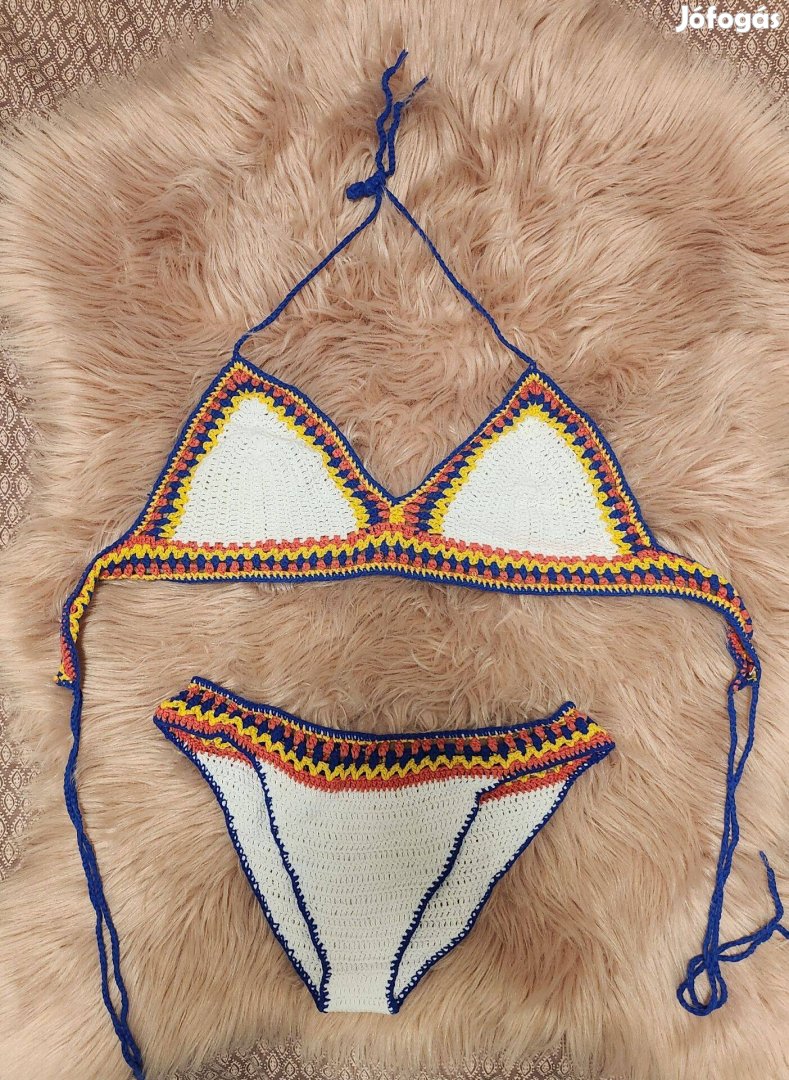 Nasty Gal horgolt bikini M