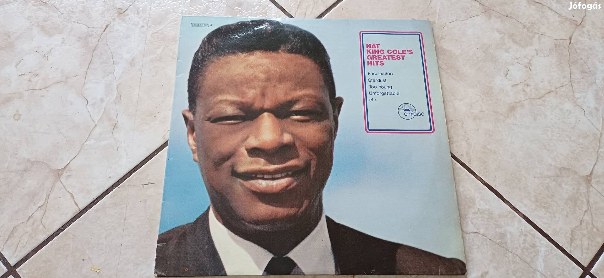 Nat King Cle bakelit hanglemez