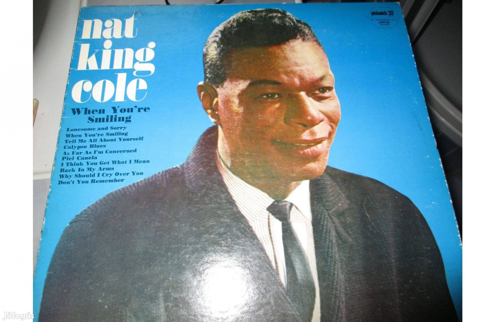 Nat King Cole bakelit hanglemez eladó