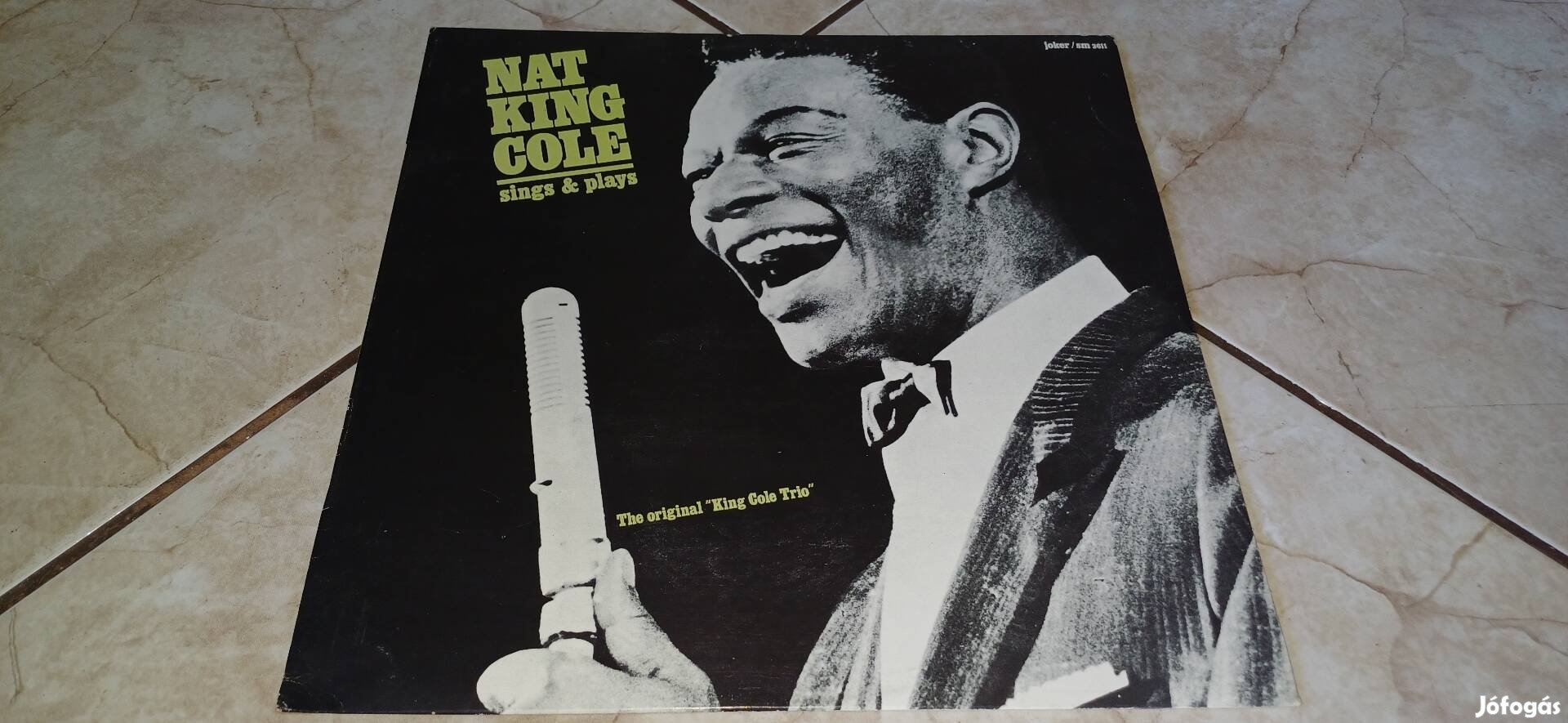 Nat King Cole bakelit lemez