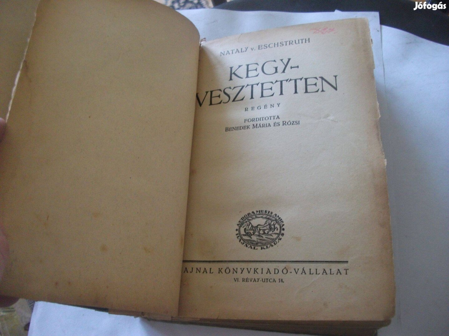 Nataly v. von Eschtruth - Kegyvesztetten (1923) - romantikus regény