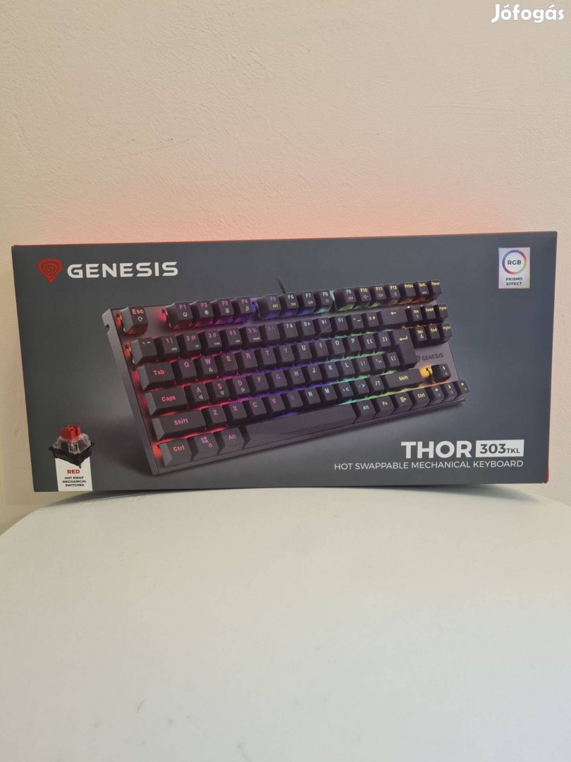 Natec Genesis Thor 303 Tkl gamer billentyűzet