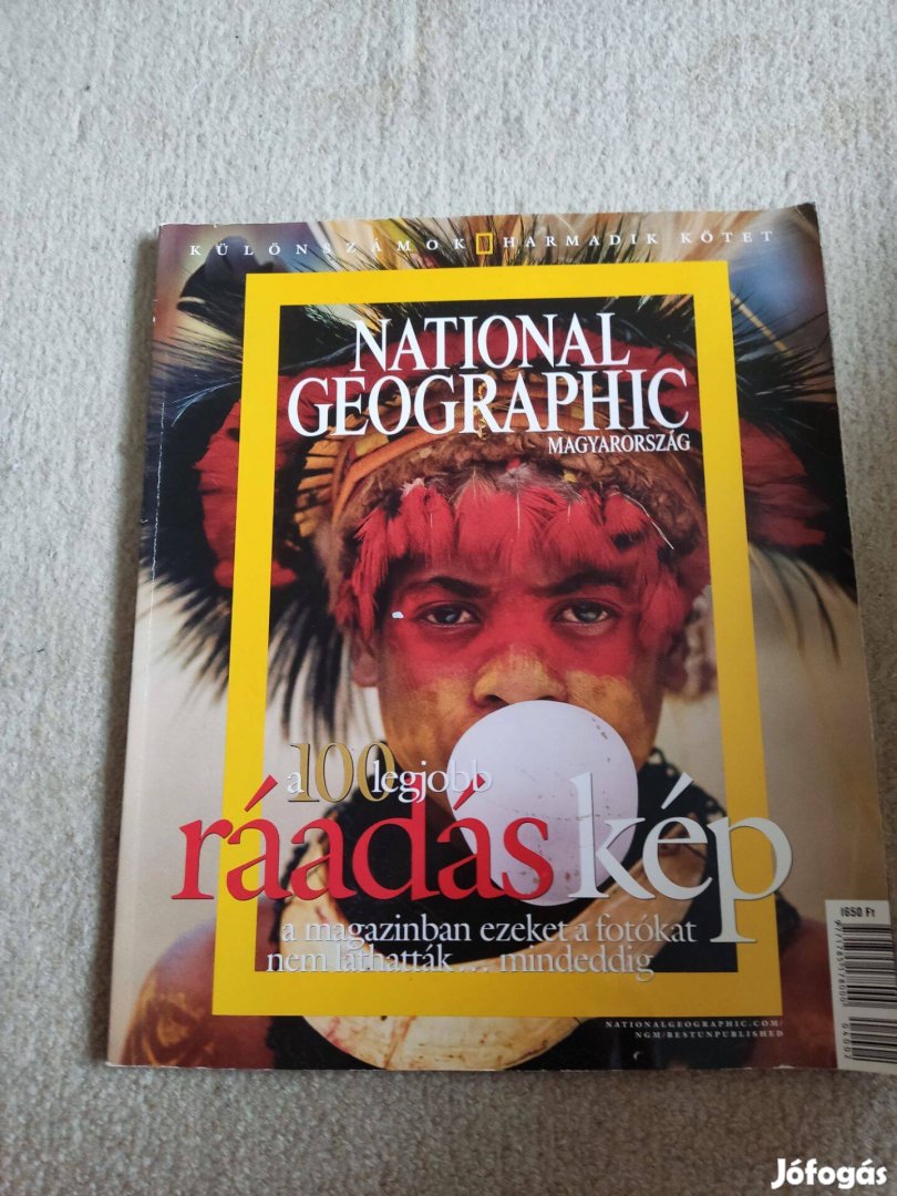 National Geographic 100 legjobb ráadás kép újság magazin