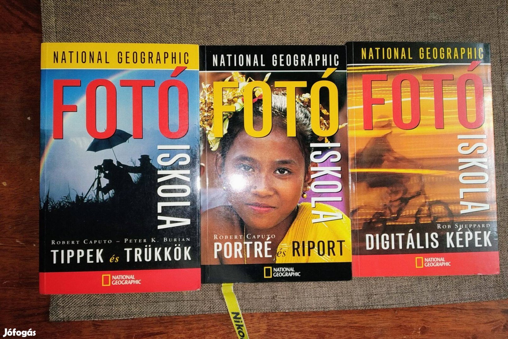 National Geographic Fotó Iskola könyvek Újak