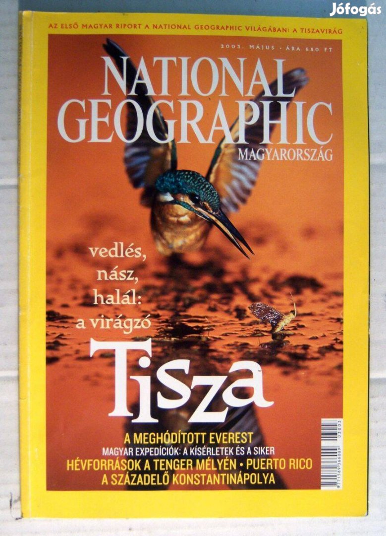 National Geographic Magyarország 2003/3 Május (hiányos) 5kép+tartalom