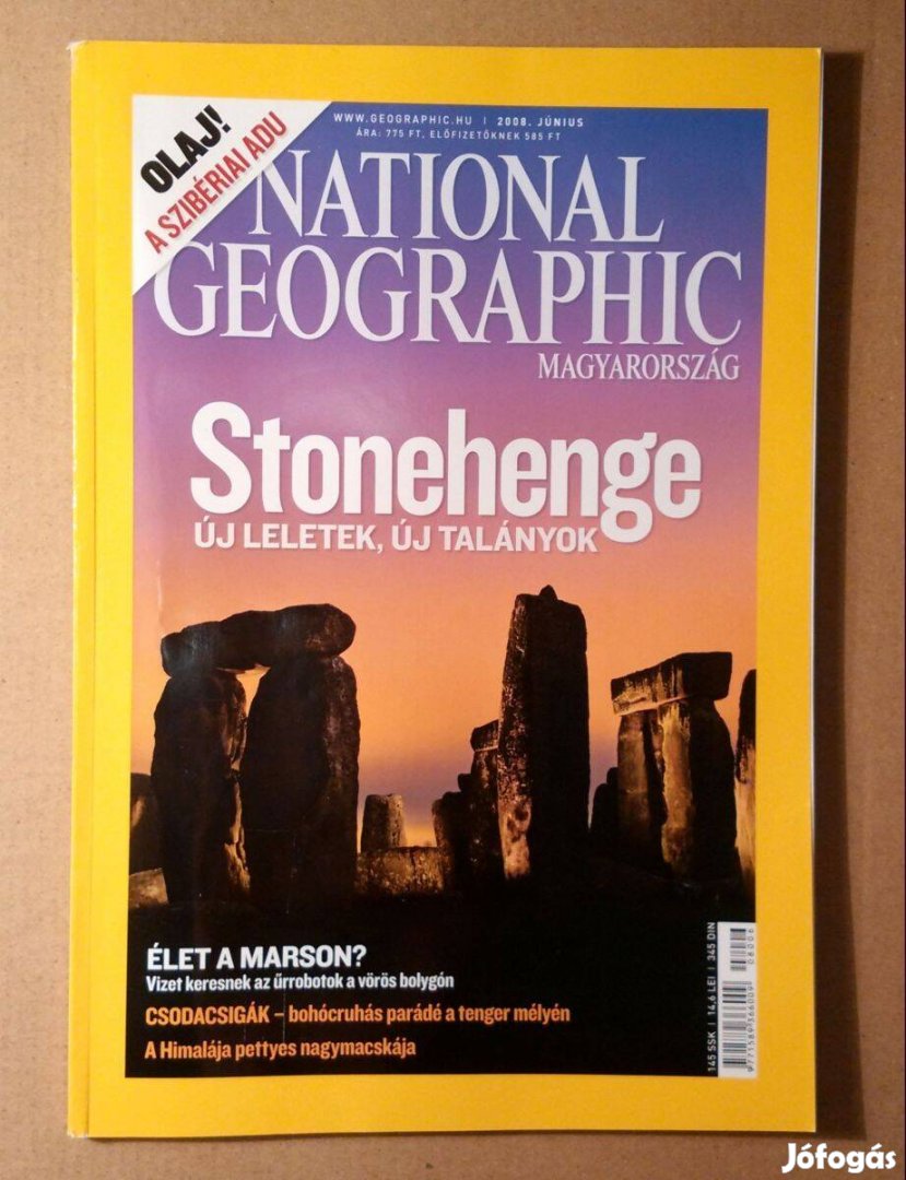 National Geographic Magyarország 20086 Június 6képtartalom