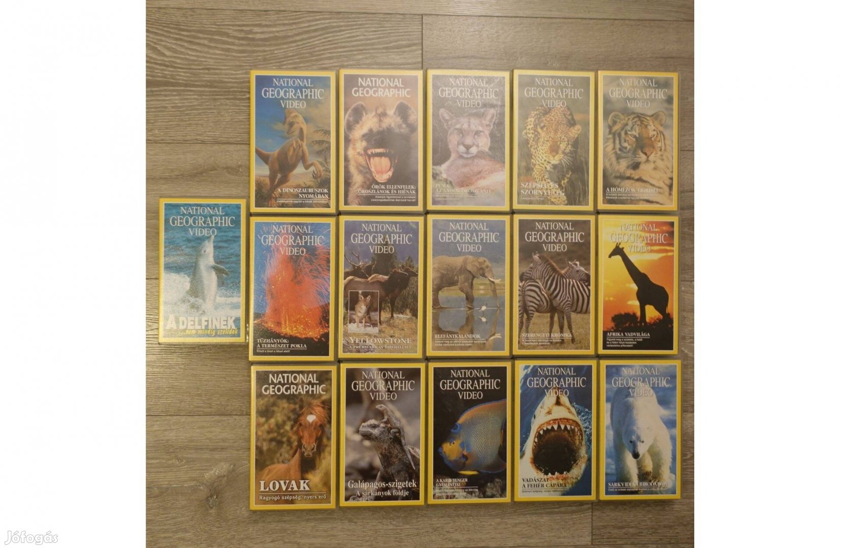 National Geographic VHS Video kazetták kazetta 16db eredeti