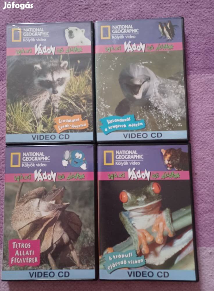 National Geographic-filmek gyerekeknek gyűjtői darabok