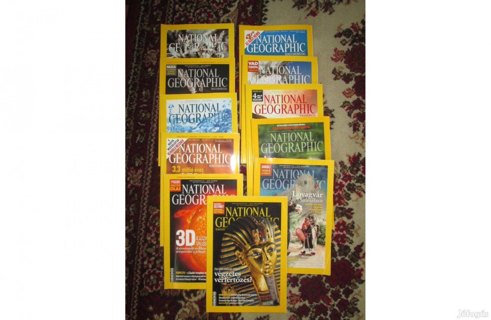 National Geographic magazin 12db egyben eladó