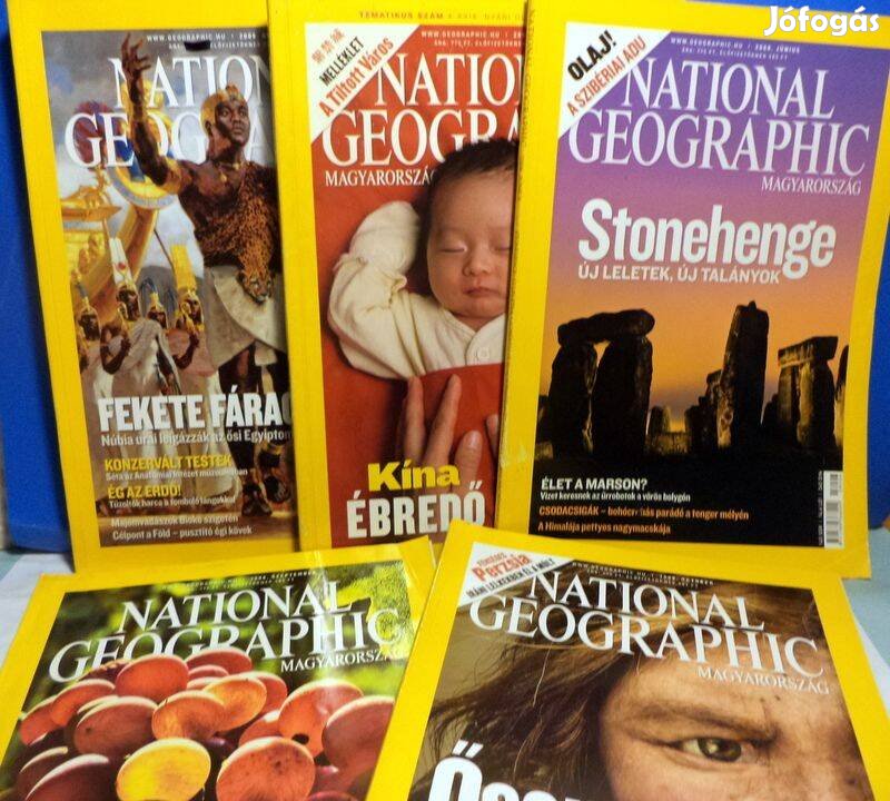 National Geographic magazin 2007, 2008, 2009