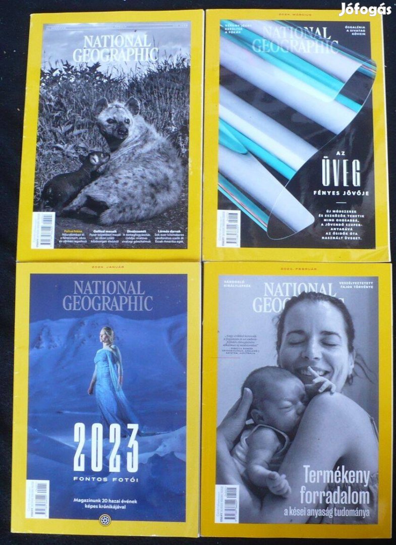 National Geographic magazin (2024 első négy lapszáma)