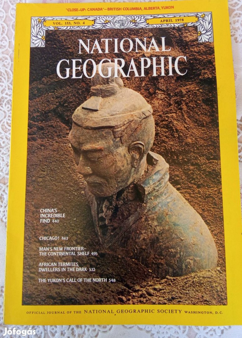 National Geographic magazin, angol nyelvű,1978/4