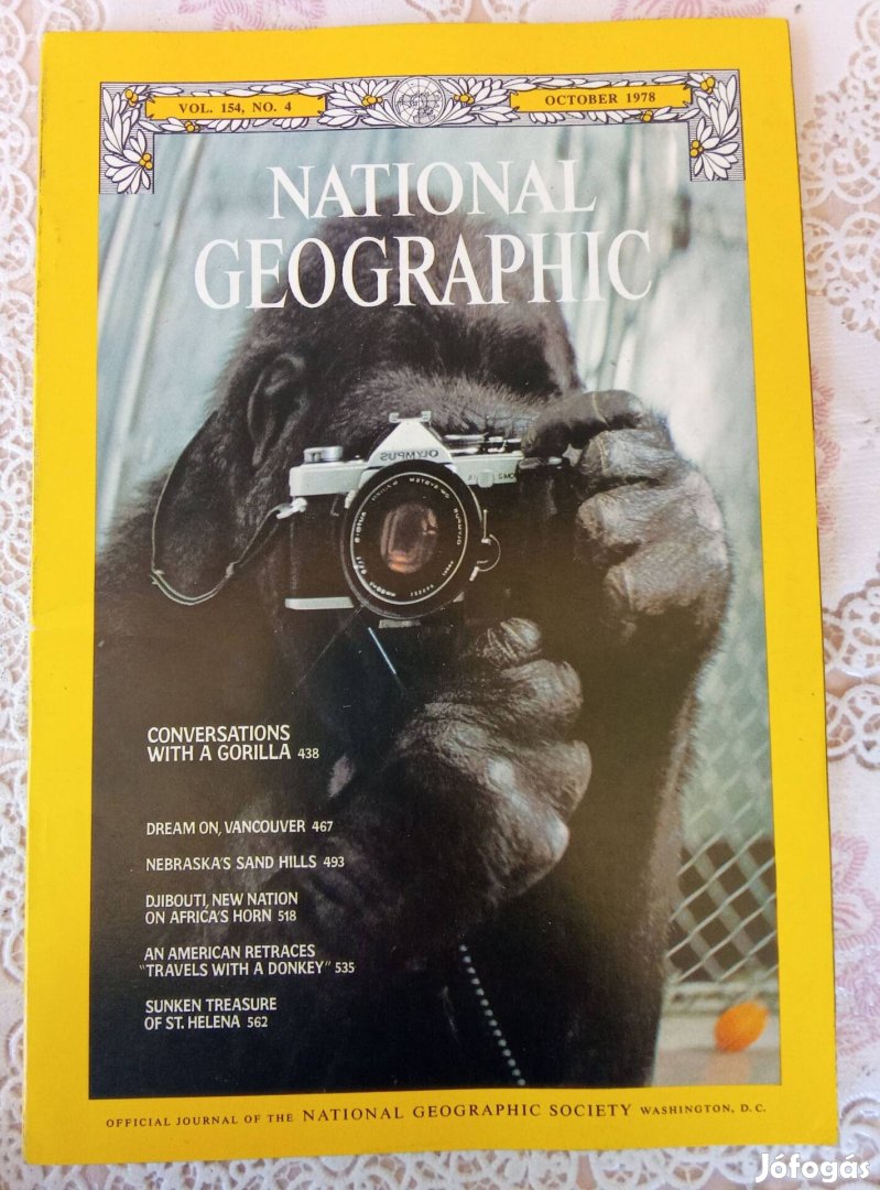 National Geographic magazin angol nyelvű 1978/10