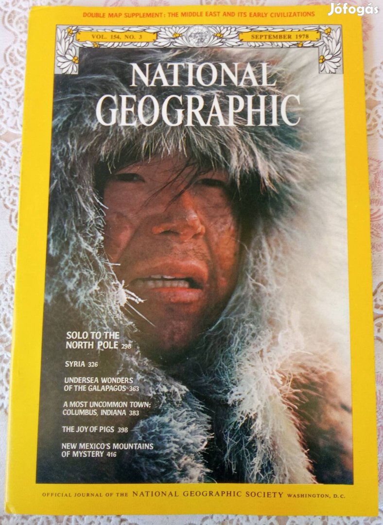 National Geographic magazin angol nyelvű 1978/9