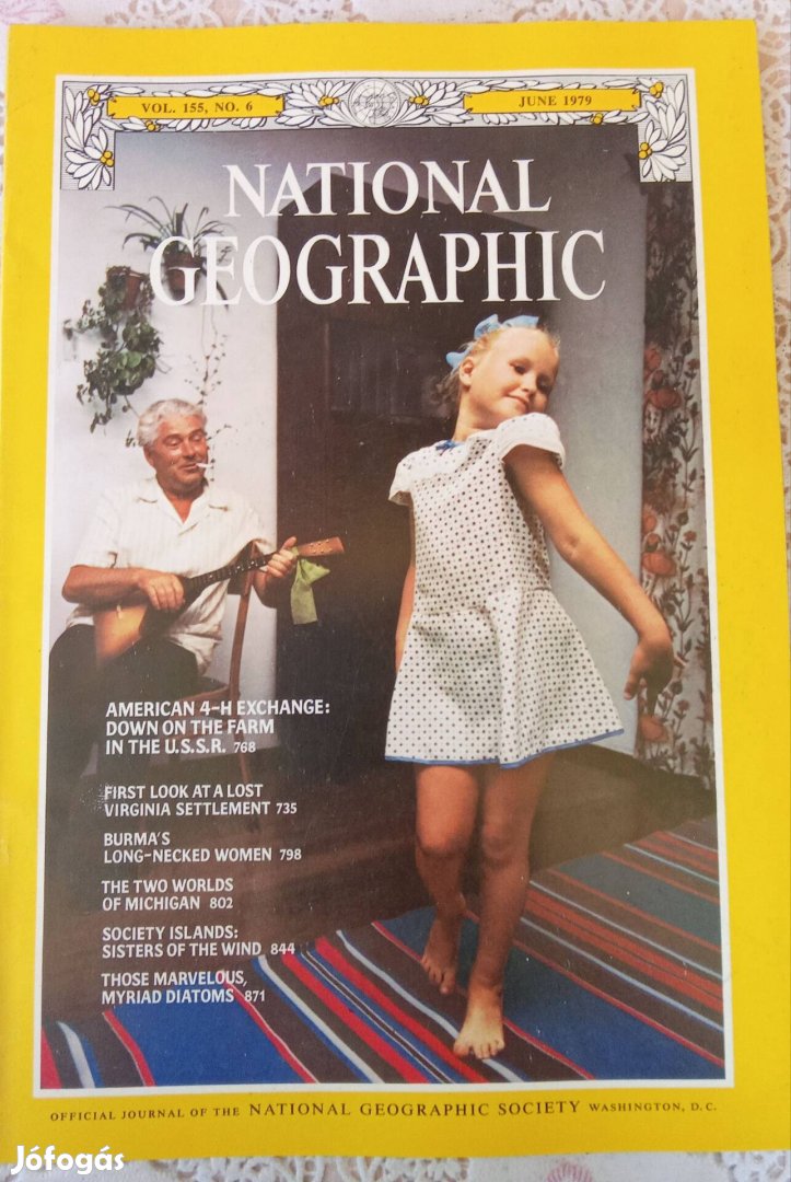 National Geographic magazin angol nyelvű 1979/6