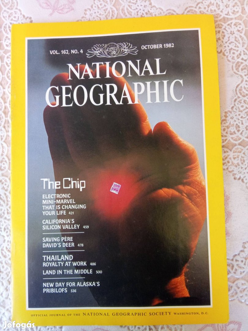 National Geographic magazin angol nyelvű 1982/10