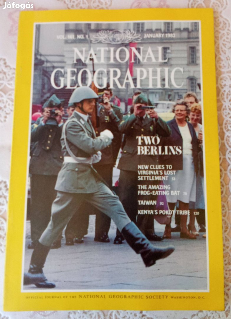 National Geographic magazin angol nyelvű 1982/1