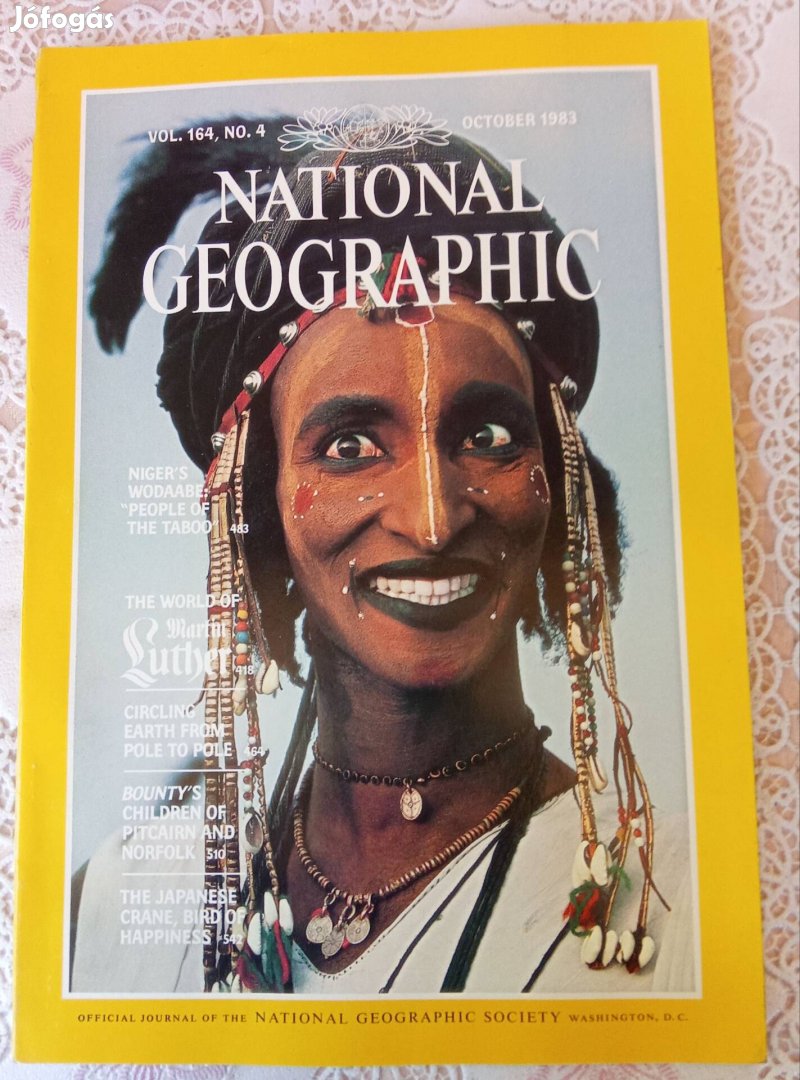 National Geographic magazin angol nyelvű 1983/10