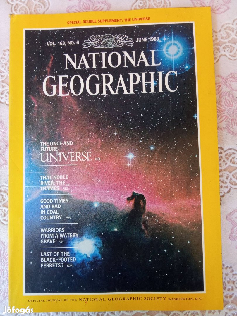 National Geographic magazin angol nyelvű 1983/6