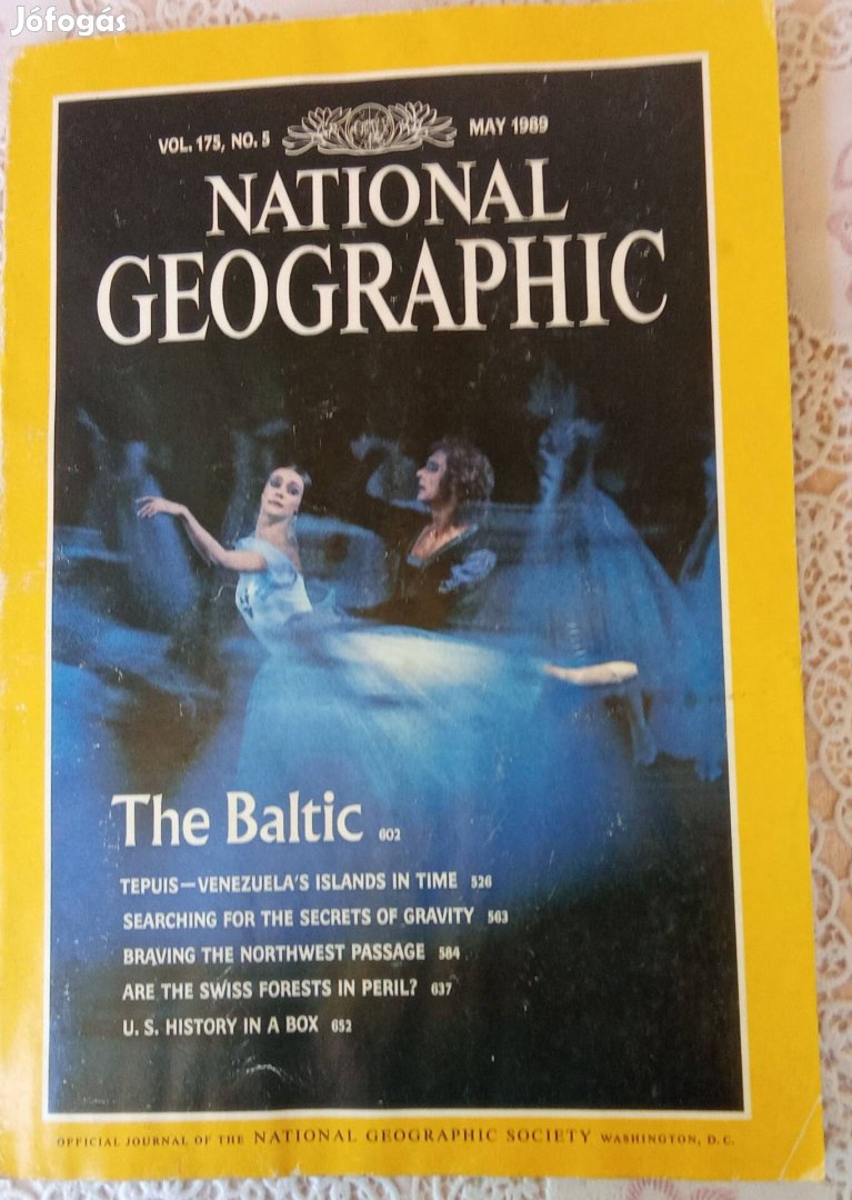 National Geographic magazin angol nyelvű 1989/5