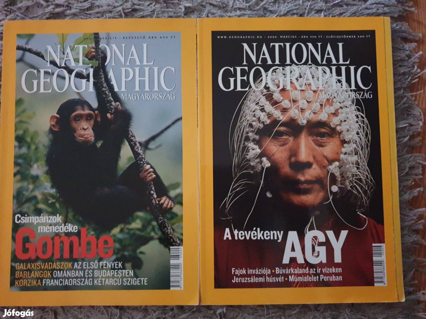 National Geographic magazinok 500 Ft/db