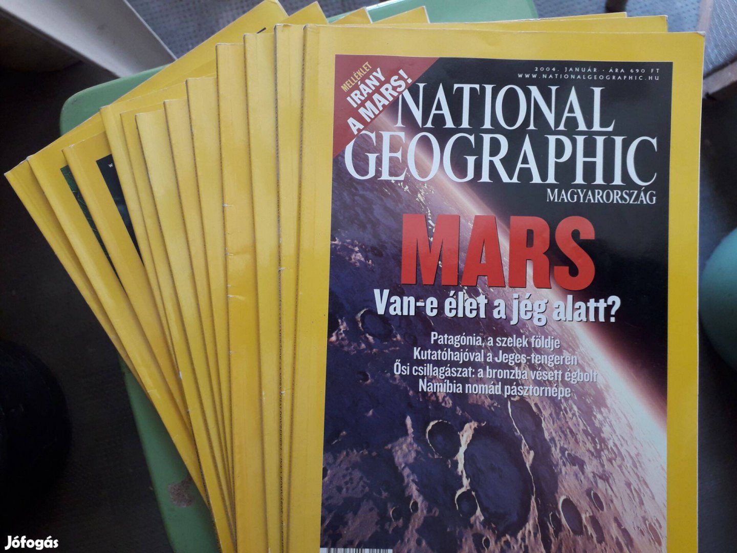 National Geographic újság, 71 magyar és 1 német