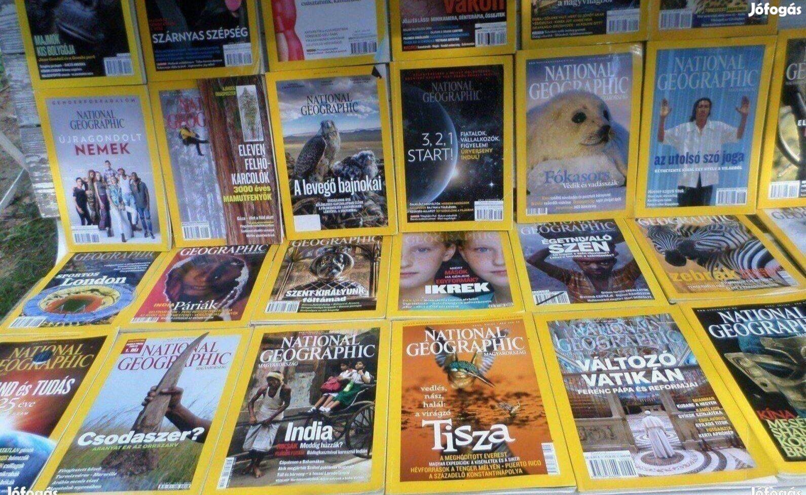 National Geographic újság magazin 27 db