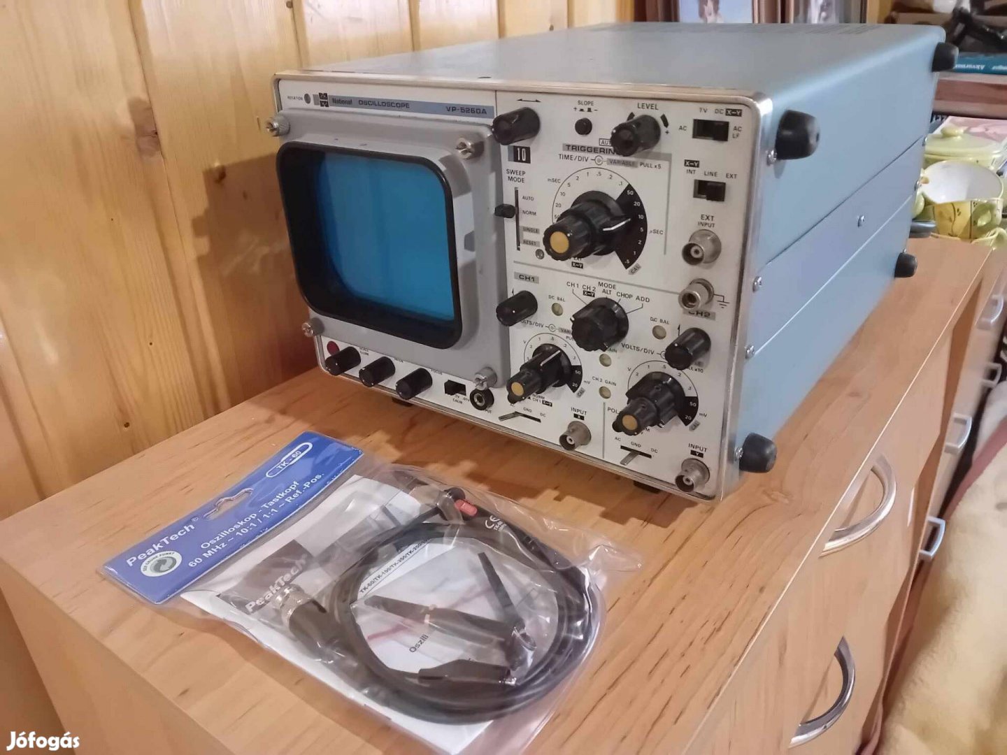 National Oscilloscope VP-5250A Oszcilloszkóp