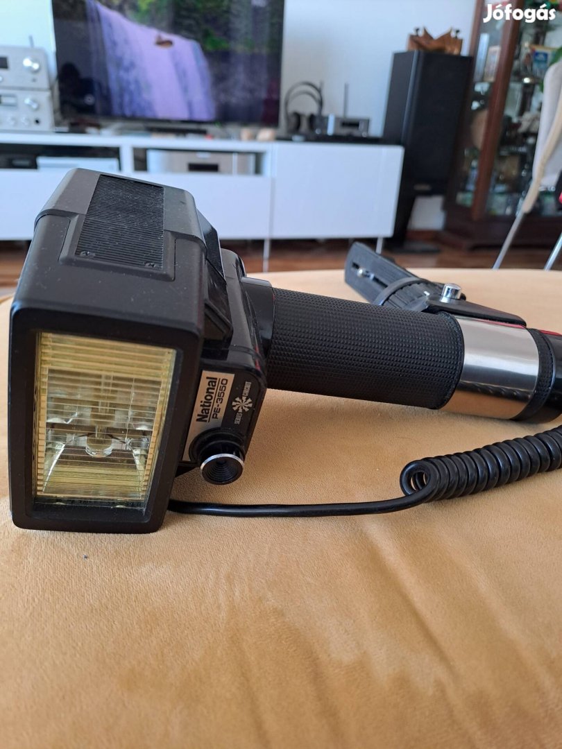 National PE3550 filmes fényképezőgépekhez vaku, hibátlan