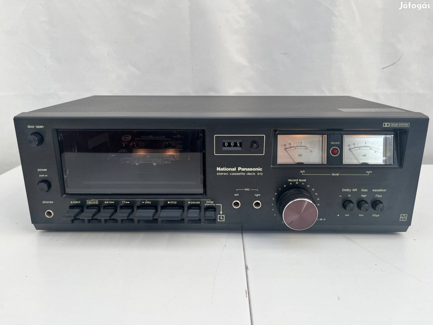 National Panasonic RS-612US magnó deck szervizelve
