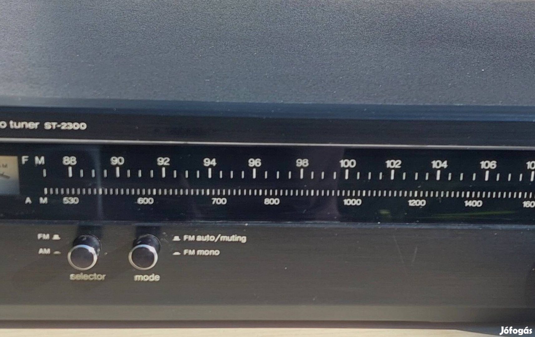 National/Panasonic analóg tuner, rádió