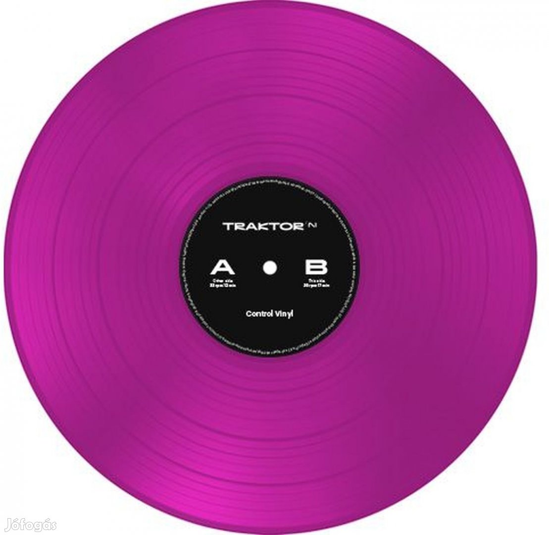 Native Instruments Traktor Control Vinyl Pink Transparent