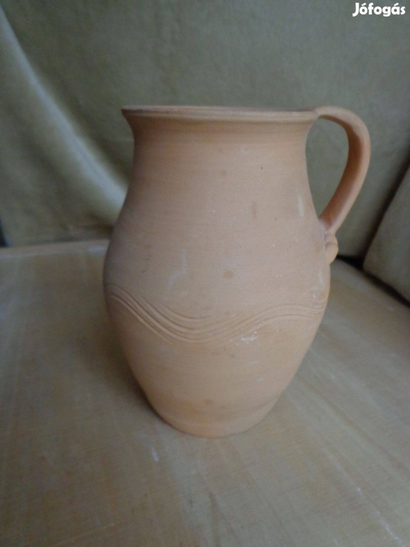 Natúr kerámia kancsó