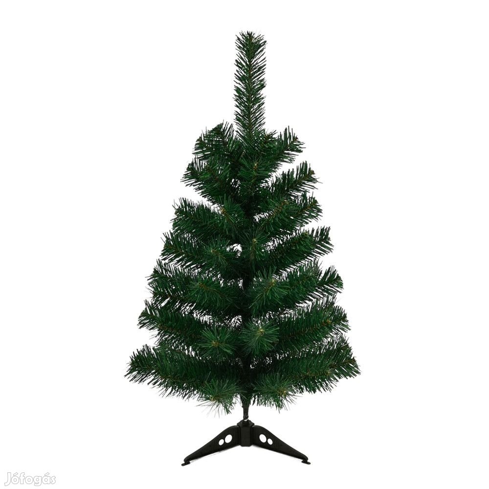 Natura MN-90 karácsonyfa zöld műfenyő talppal 90cm