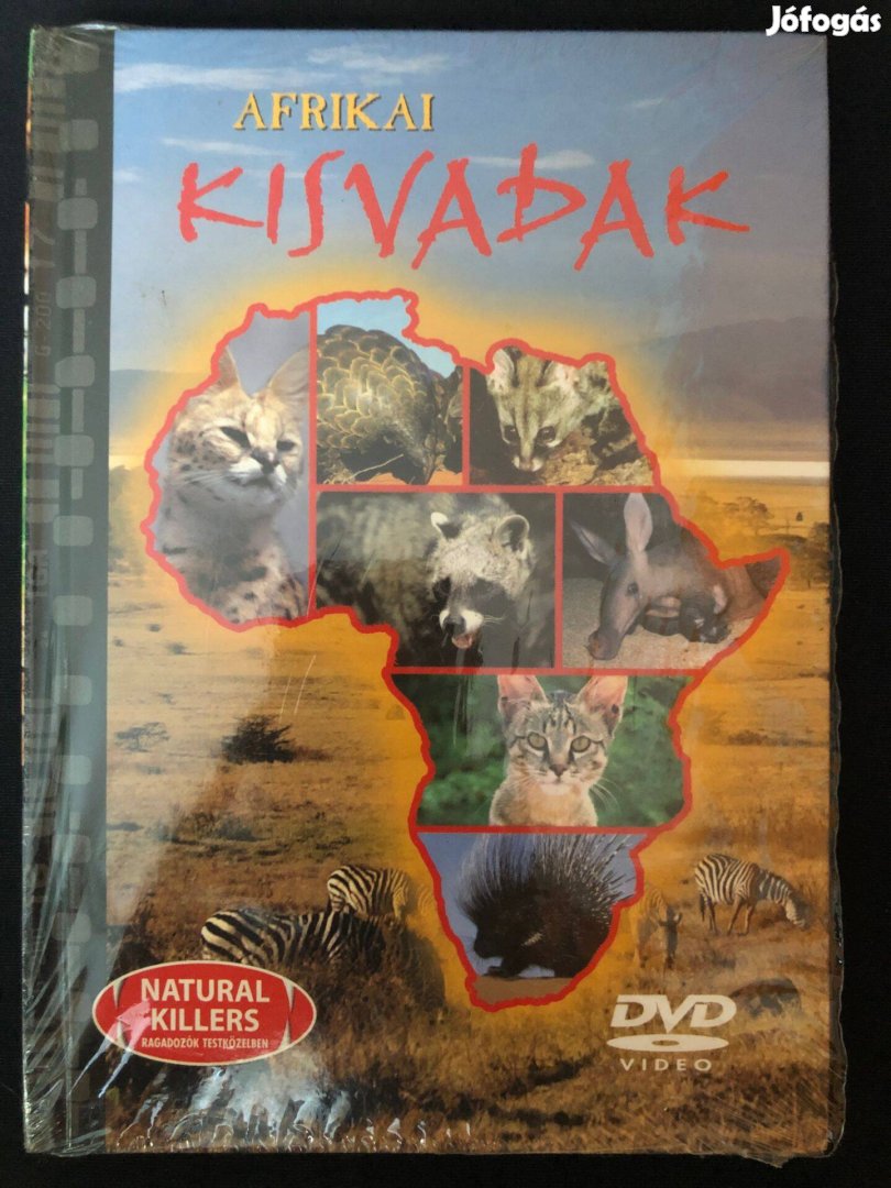 Natural Killers 22. Ragadozók testközelben Afrikai kisvadak DVD