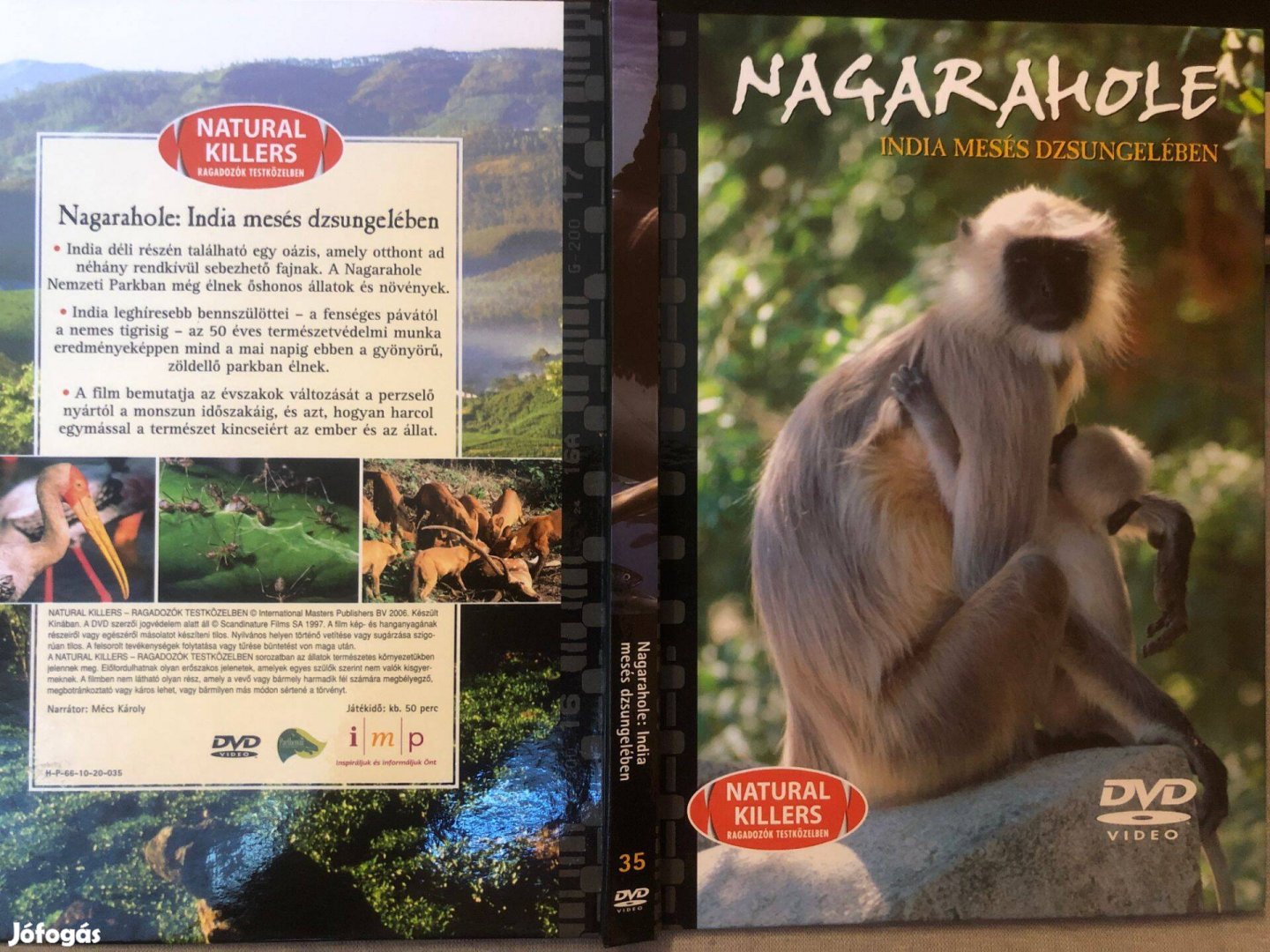 Natural Killers 35. Ragadozók testközelben Nagarahole India DVD