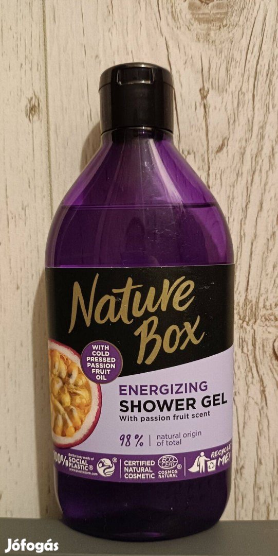 Nature Box Passion Fruit energizáló tusfürdő 385ml