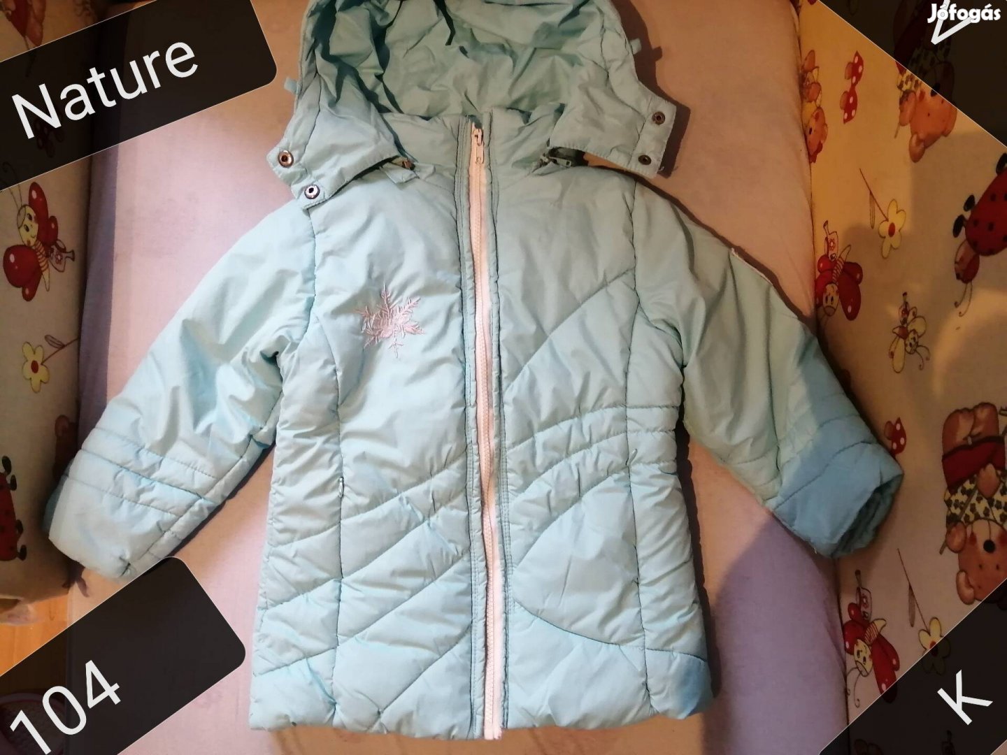 Nature kislány kabát 104 