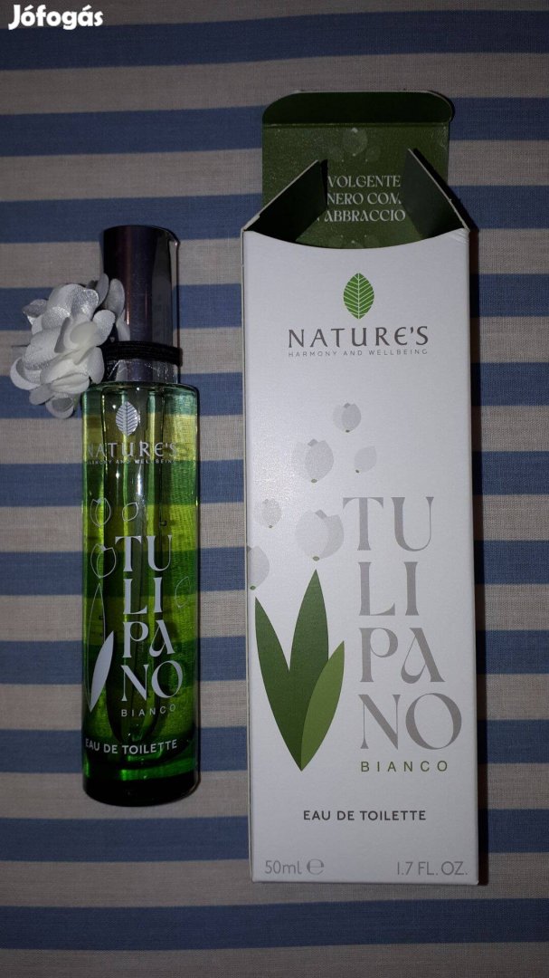 Natures Tulipano Bianco Fehér tulipán Eau de Toilette 50ml