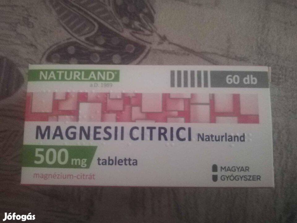 Naturland Magnesii Citrici 500 mg 60 db os