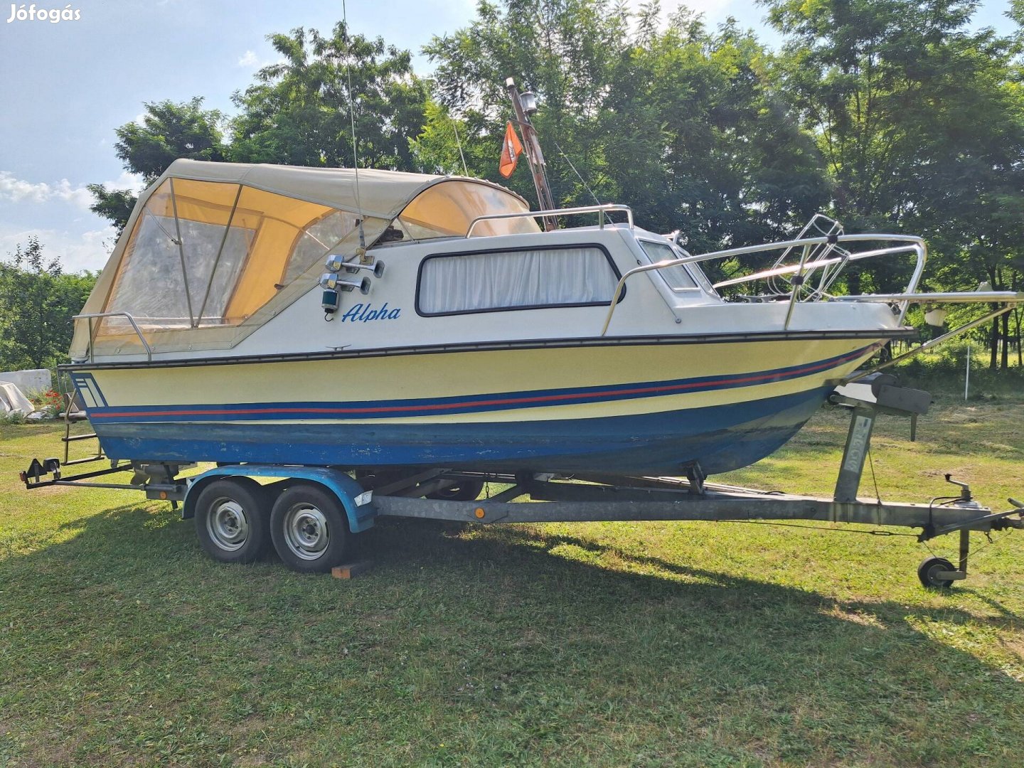 Nautica 650 , horgász , túra , lakó hajó 