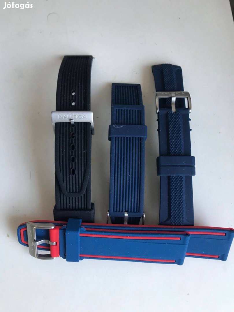 Nautica eredeti szilikon szíjak!22-24 mm-es!