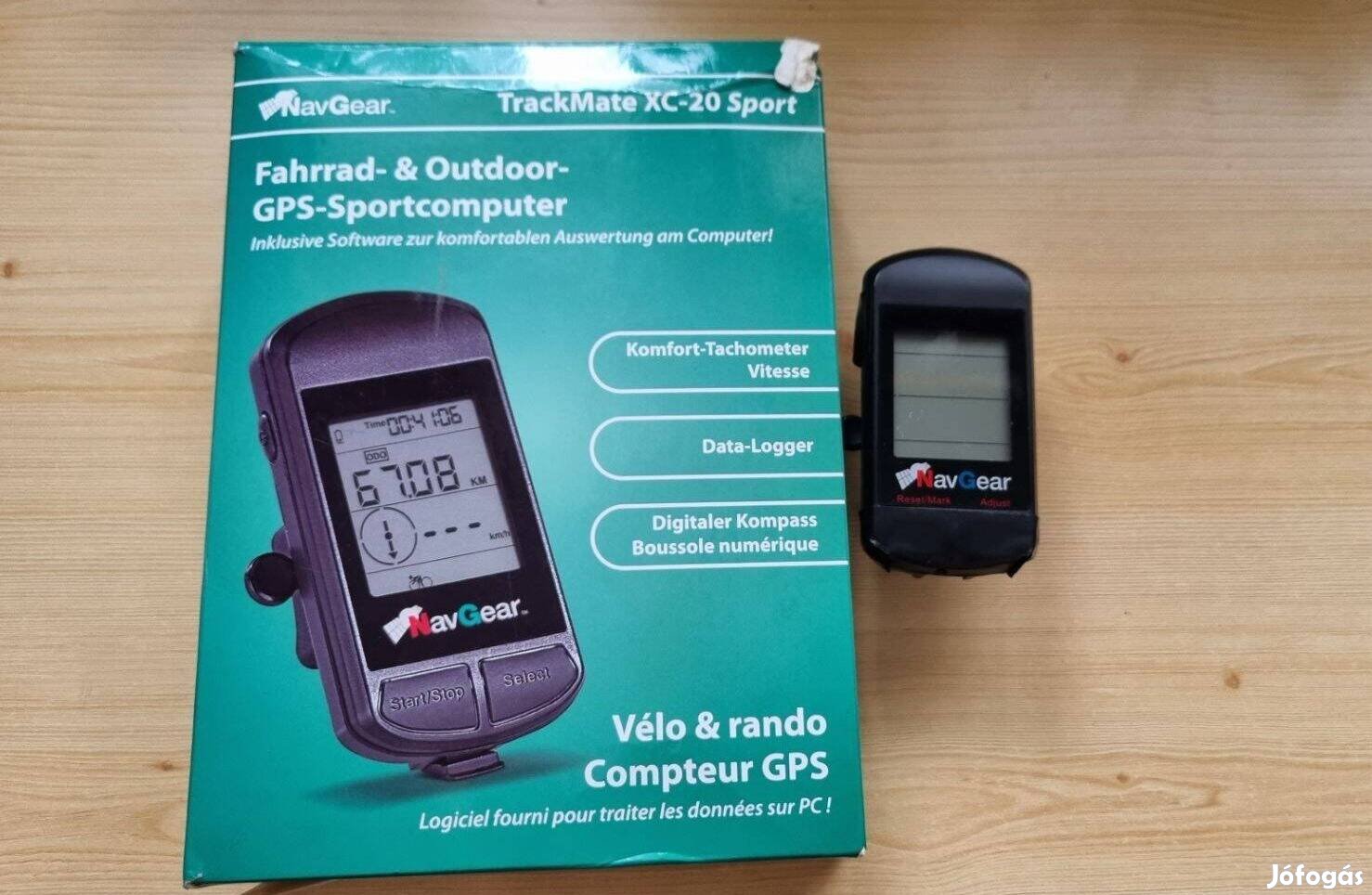 Navgear kerékpáros GPS óra