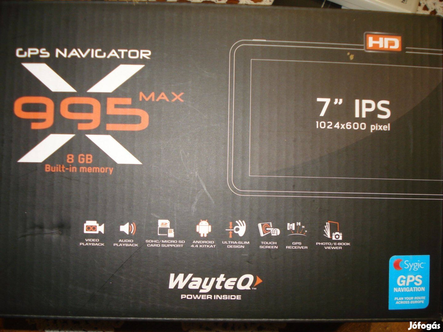 Navigáció GPS Wayteq X995 Max