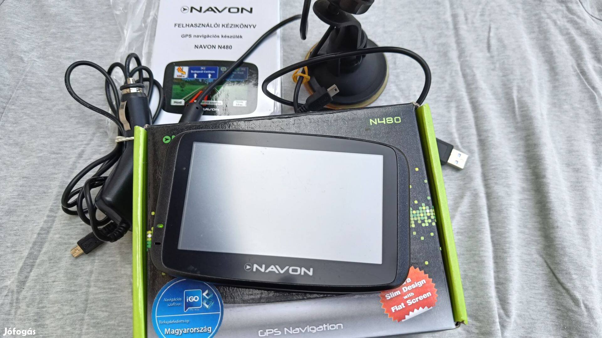 Navigációs rendszer GPS, Navon N480 igo8 autó Navi