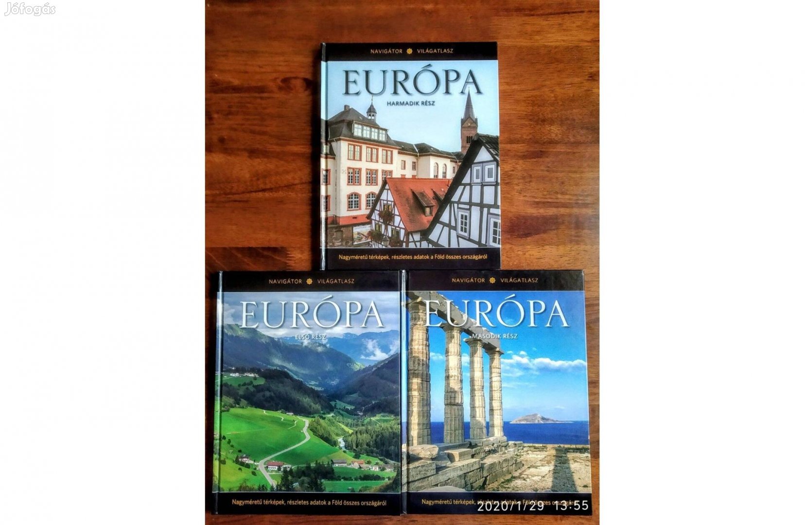 Navigátor Világatlasz - Európa -könyvek Kossuth Kiadó,