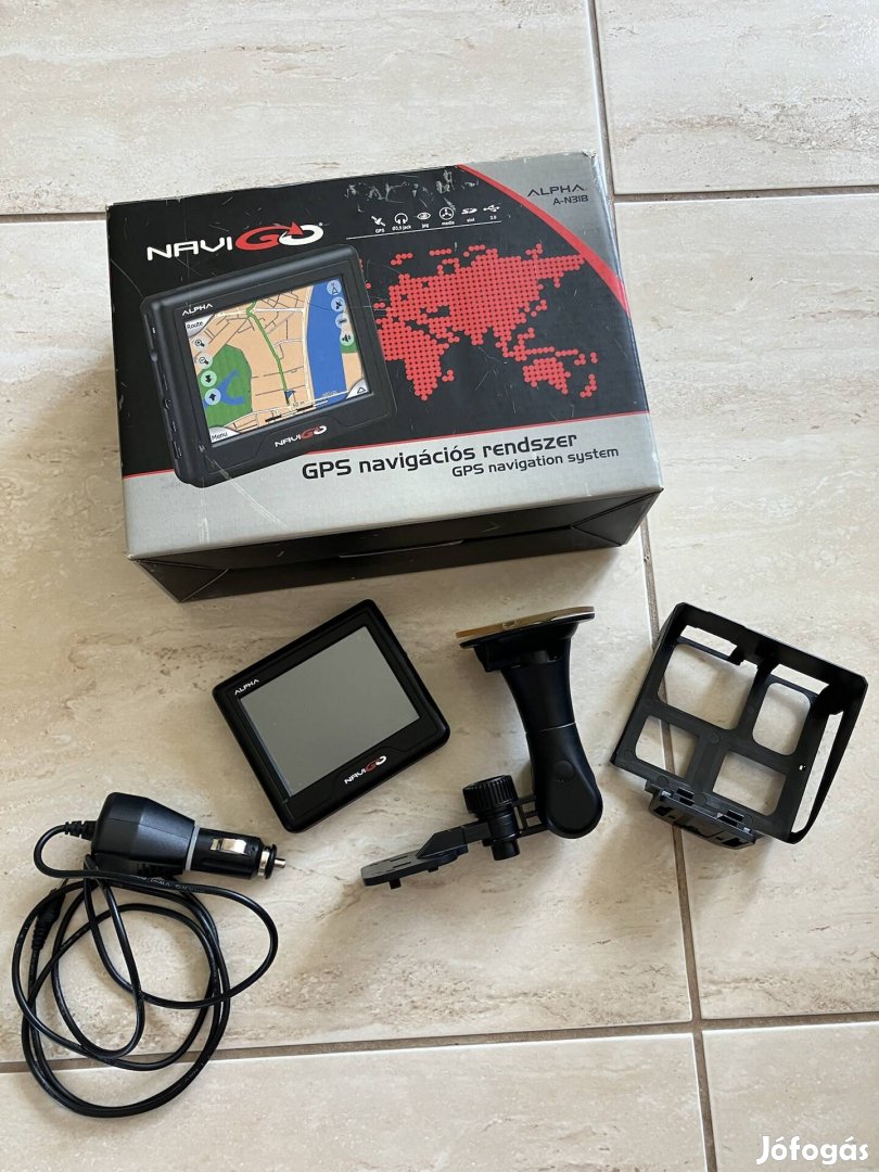 Navigo 3,5" GPS szoftverrel 