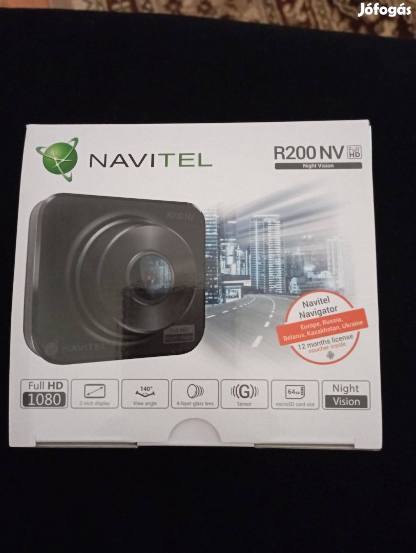 Navitel R200NV fedélzeti kamera eladó