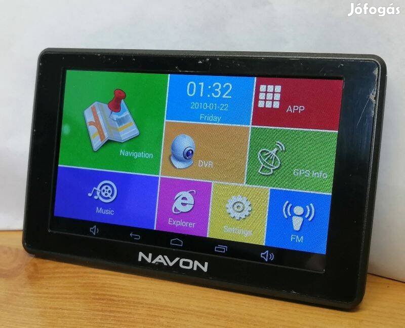 Navon 5" A520DVR GPS navigáció, hibás